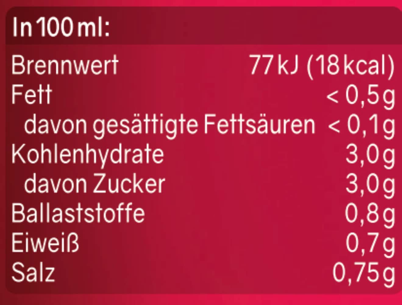 RABENHORST (6 X 700 ml) - Vysoce kvalitní zeleninová šťáva z různých druhů zeleniny Nealkoholické nápoje Naty Shop