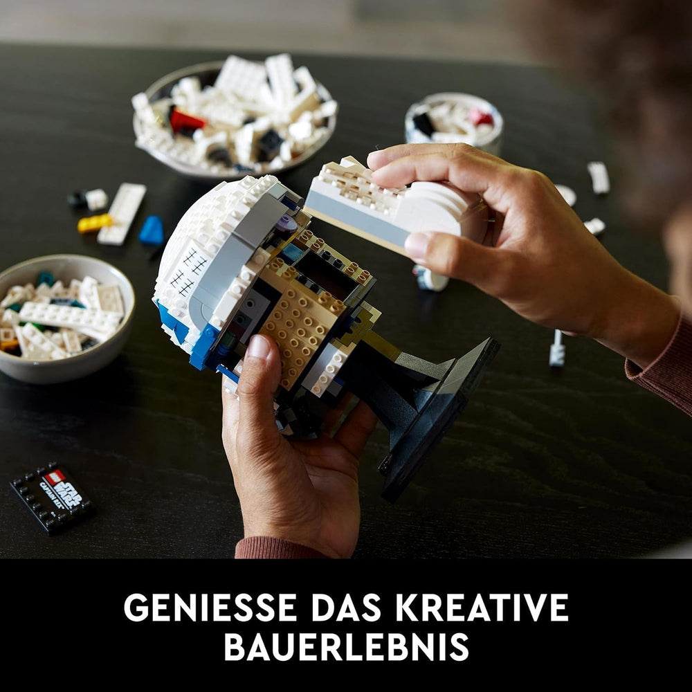 LEGO 75349 Sada helmy kapitána Rexe ze Star Wars Sběratelský sběratelský model z řady 2023 Model 2023 Souvenýr a nápady na dárky Stavebnice Besuche den LEGO-Store