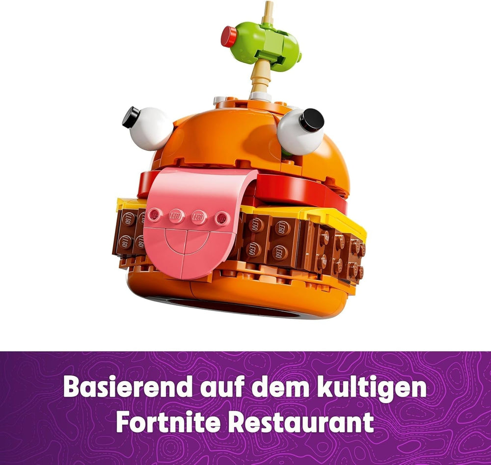 LEGO Fortnite Durrr Burger, Videoherní stavebnice pro hráče 9+, Display Model, Sběratelská figurka, Dárek pro děti, dospívající a dospělé, Sběratelský předmět 77070 Stavebnice Besuche den LEGO-Store