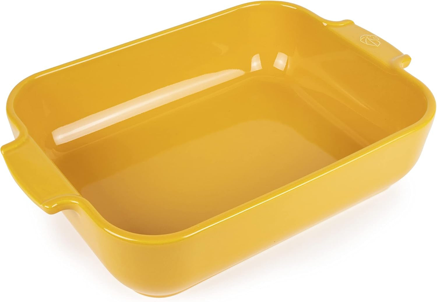 Peugeot Appolia Rechteckige Auflaufform Mit Griffen, Keramik, Schiefer / Grau, 7,2X31X21,7 Cm, Fassungsvermögen: Ca. 2 L, 60060 Formy a plechy na pečení Naty Shop Gelbes Safran
