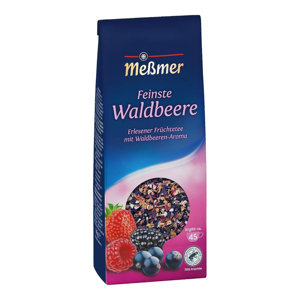 Meßmer Ceai verde fin | Frunze de ceai întregi | 150 g | Proaspăt și aromat | Vegan | Fără gluten | Fără lactoză