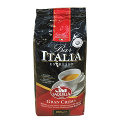 Kafffe, Bar Italia Espresso, gran cremă (1 kg, pungă), pachet de 1