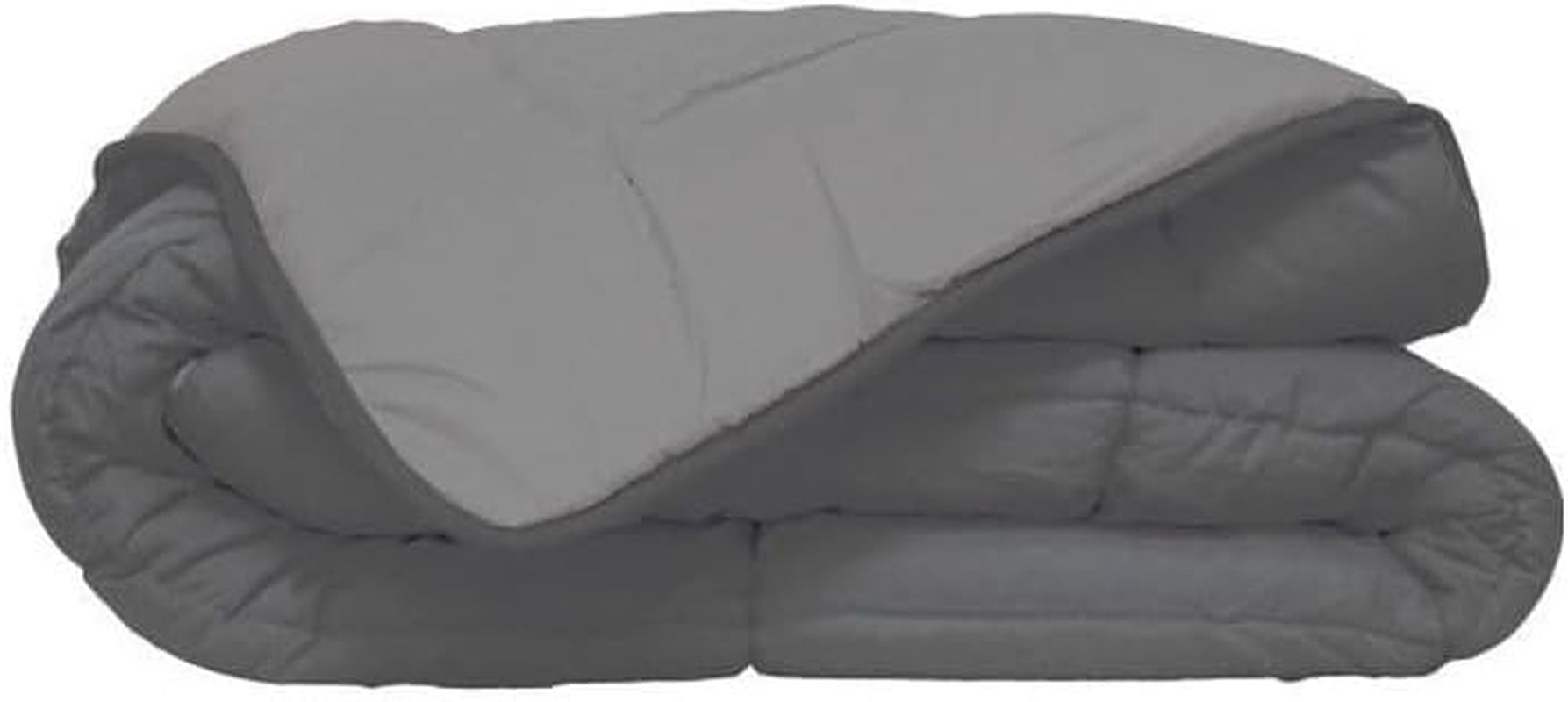 Poyet Motte Calgary Duvet Cover Poliester Steel/Silver, Poliester, Acier/Argent, 220X160X1 Cm Plapumi si pilote Naty Shop 240X220X1 Cm