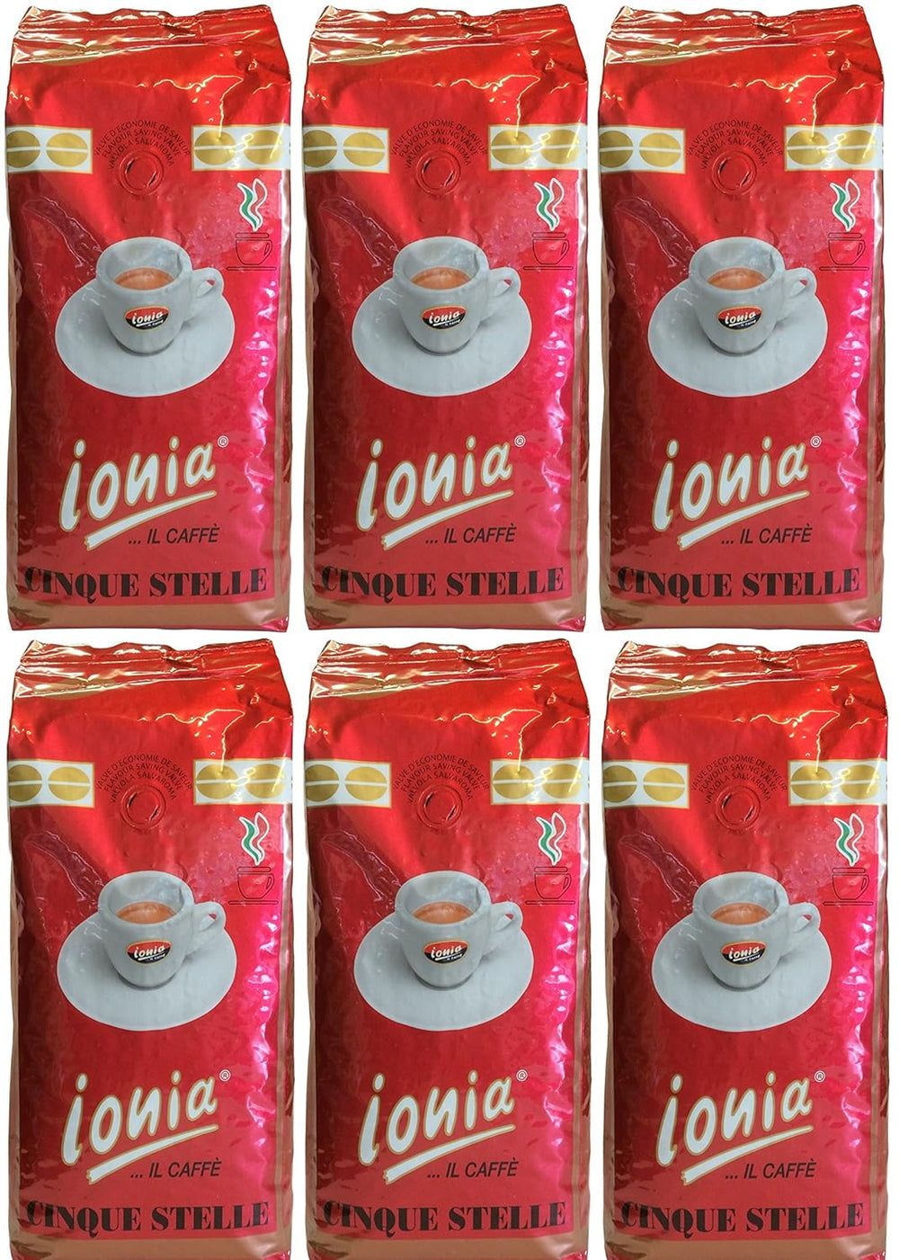 Espresso Cinque Stelle (6x 1 kg)