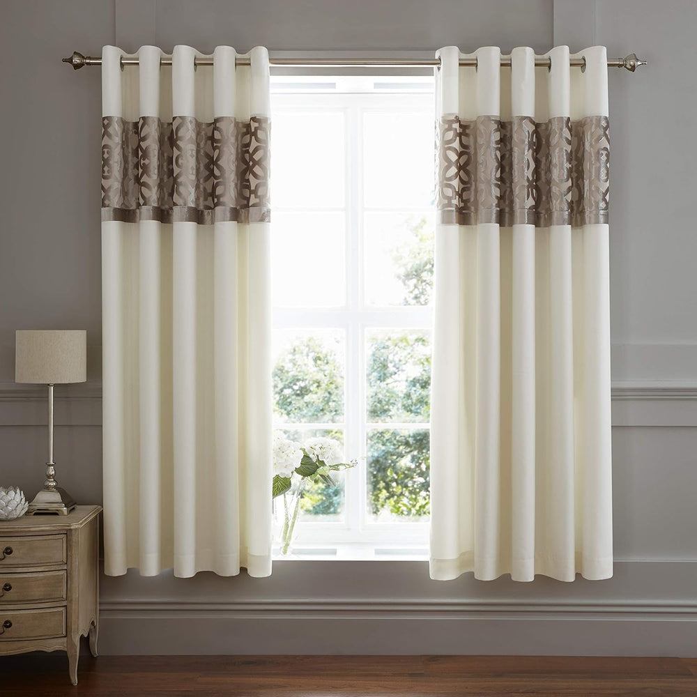 Catherine Lansfield Lattice Cut Velvet, Natural, přikrývka - 220X230Cm Catherine Lansfield Postele a přikrývky V183 X Š168 Cm (balení 2 ks)