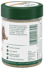 Fuchs Gewürze - Kümmel gemahlen - klassisches Gewürze für daftige Gerichte wie Chili con Carne - přírodní složky - 55 g v wiederverwendbarer, recyclebarer Dávka