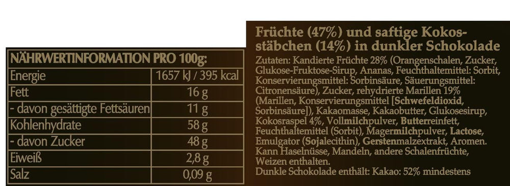 Hofbauer Vienna ovoce v čokoládě, 1 kg