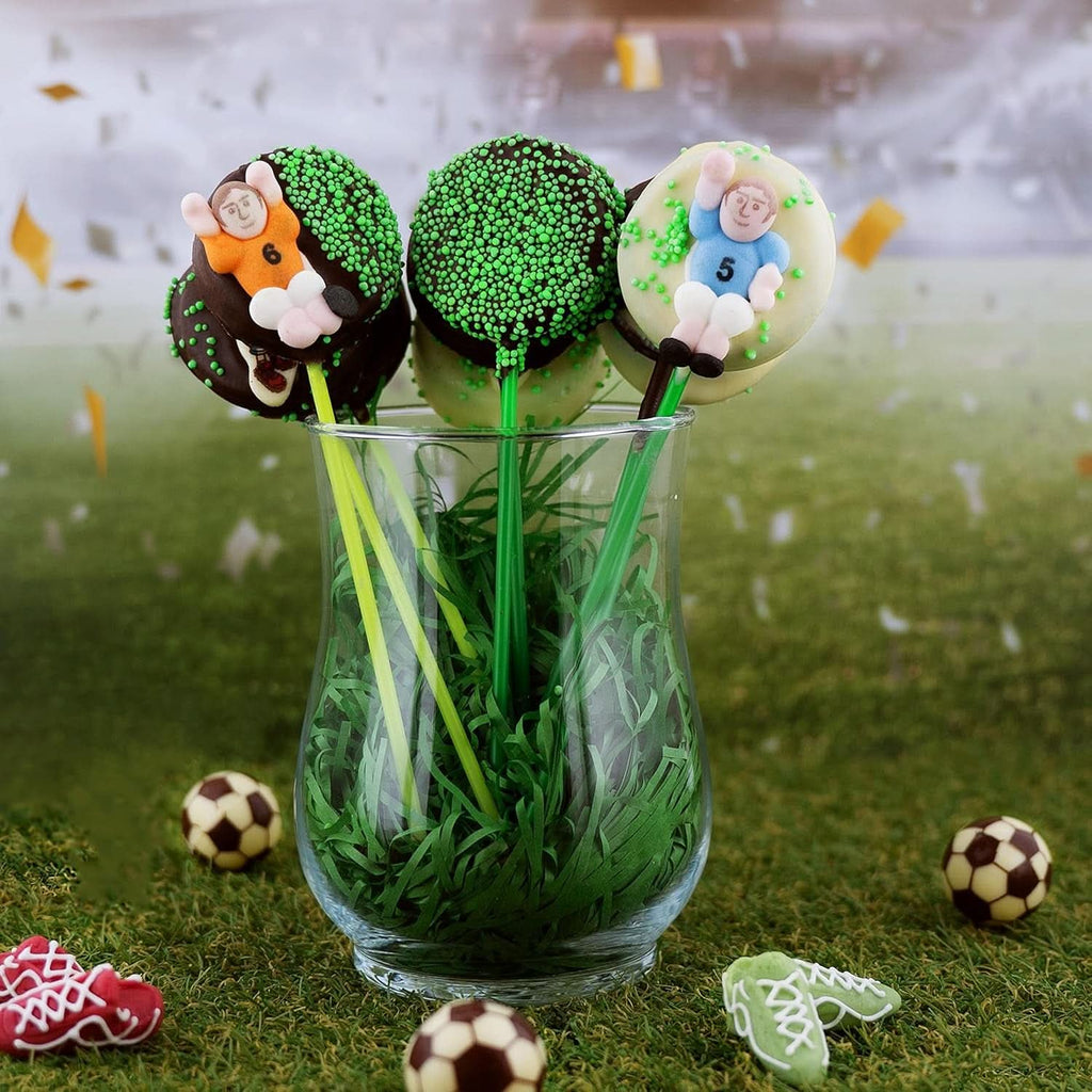 Günthart Backdecor 12 Fotbaliști de zahăr și mingi de fotbal, 21 grame Naty Shop