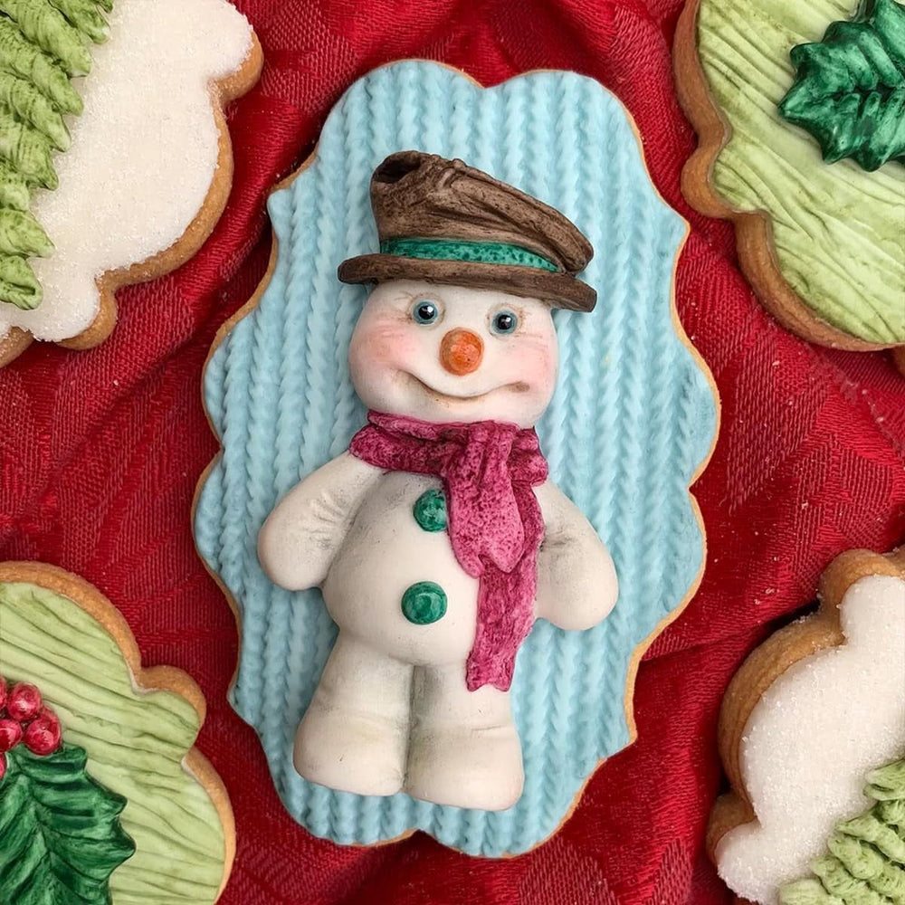 Katy Sue, silikonová forma, Snowman Kitchen Naty Shop