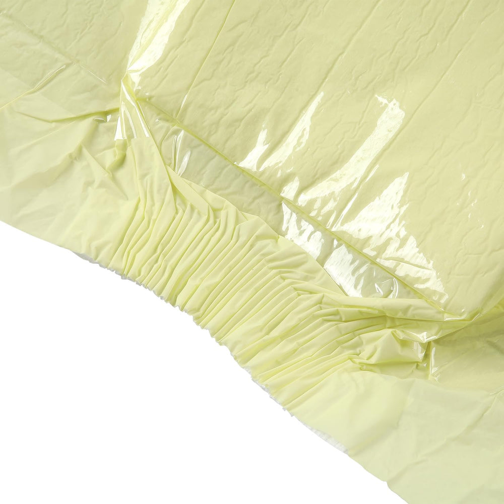 Plenky pro dospělé CutiePlusU, 10 balení jednorázové inkontinenční kalhotky s poutky pro ženy a muže, maximální savost přes noc - žlutá (střední velikost 71-96 cm)