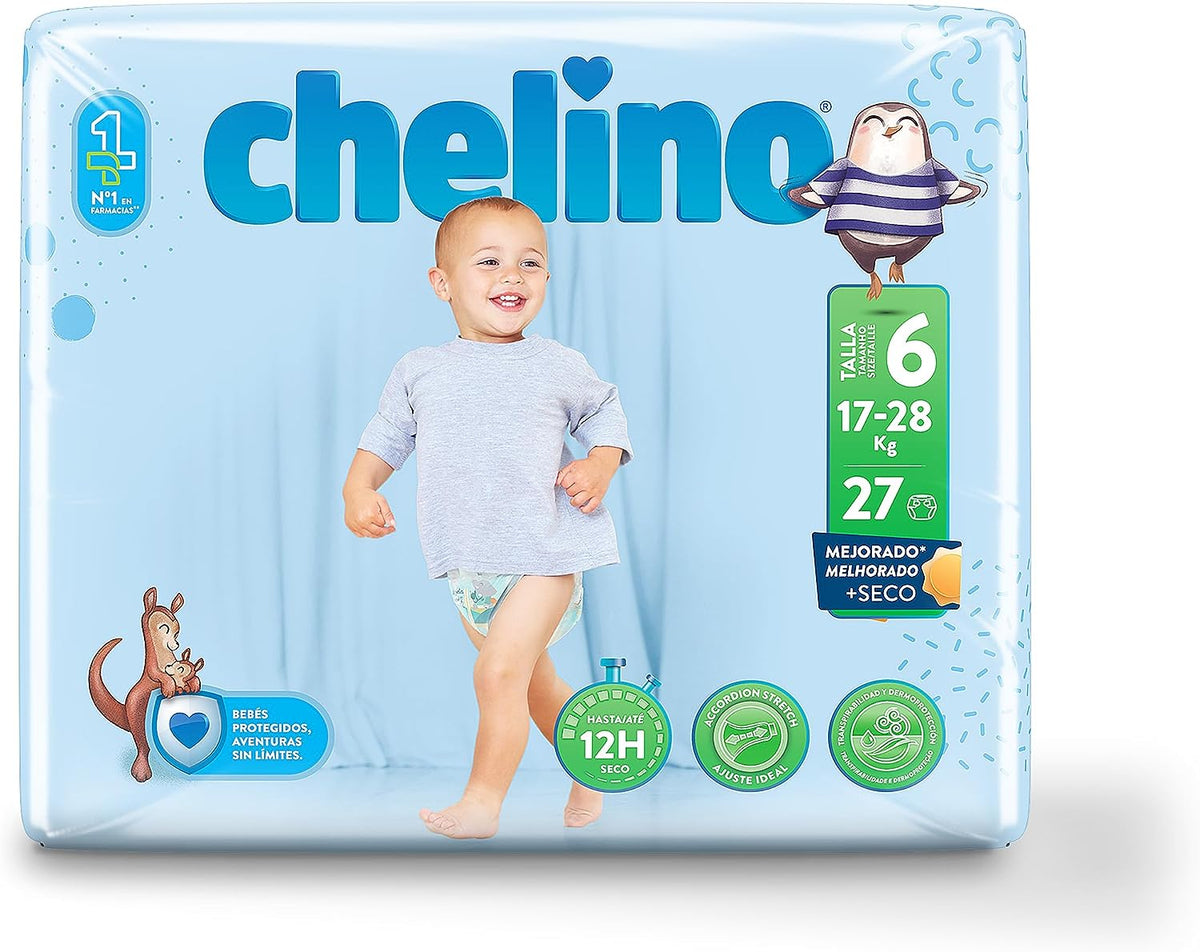 Pleny Indas Fashion & Love XL, velikost 6 (17-28 kg), 27 kusů