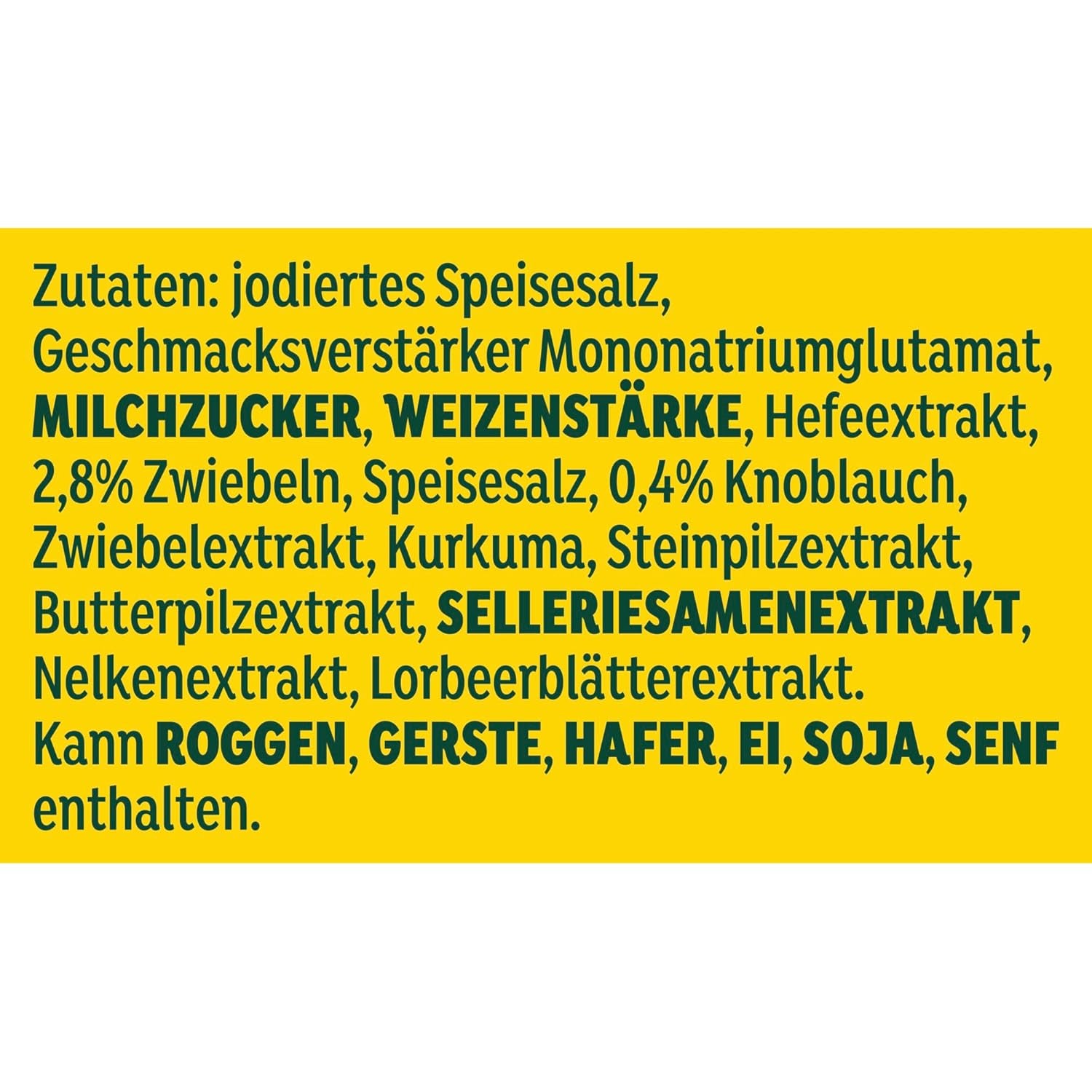Knorr Würzmittel Nachfüllpackung Aromat Gewürzmischung zum Verfeinern von Speisen für schnelle Gerichte 100 g 1 Stück
