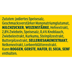 Knorr Würzmittel Nachfüllpackung Aromat Gewürzmischung zum Verfeinern von Speisen für schnelle Gerichte 100 g 1 Stück