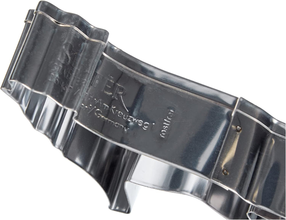 Städter 066045 Formă de biscuiți Lup aprox. 7,5 cm Oțel inoxidabil, 30 x 30 x 30 cm