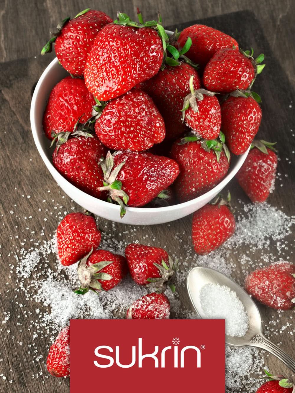 Sukrin Erythritol, přírodní alternativa cukru bez kalorií, 1 balení, 500 gramů Sladidla Naty Shop