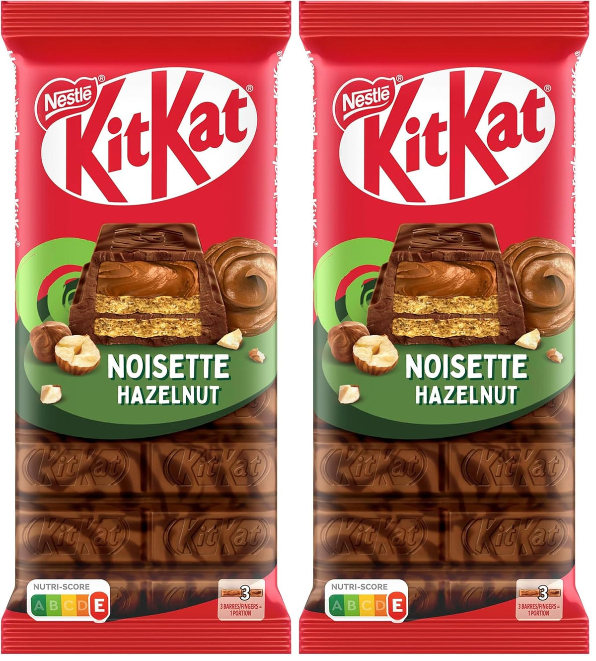 Nestlé Lísková tyčinka Křupavá oplatka se smetanovou lískooříškovou náplní a mramorovaným čokoládovým obalem 2 balení (1 x 99 g)