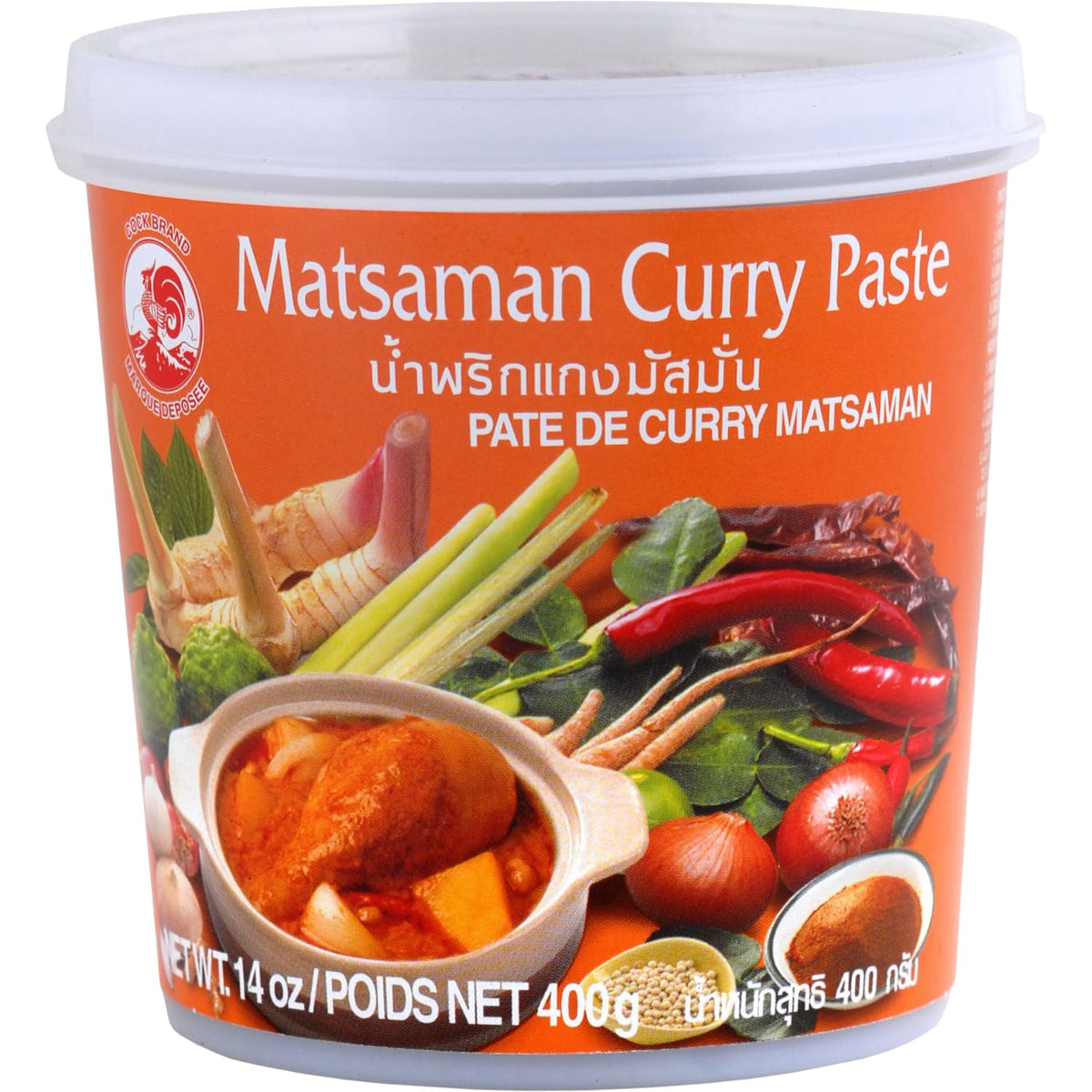 KOHOUT - Matsaman Currypaste, (1 X 400 GR)
