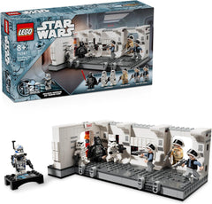 LEGO Star Wars Tantive IV Boarding, Hračka na stavění filmu Nová naděje, Sběratelská dětská fantasy sada, Nápad na dárek pro chlapce a dívky 8+ a sběratele 75387 Stavebnice Beuche den LEGO-Store Boarding