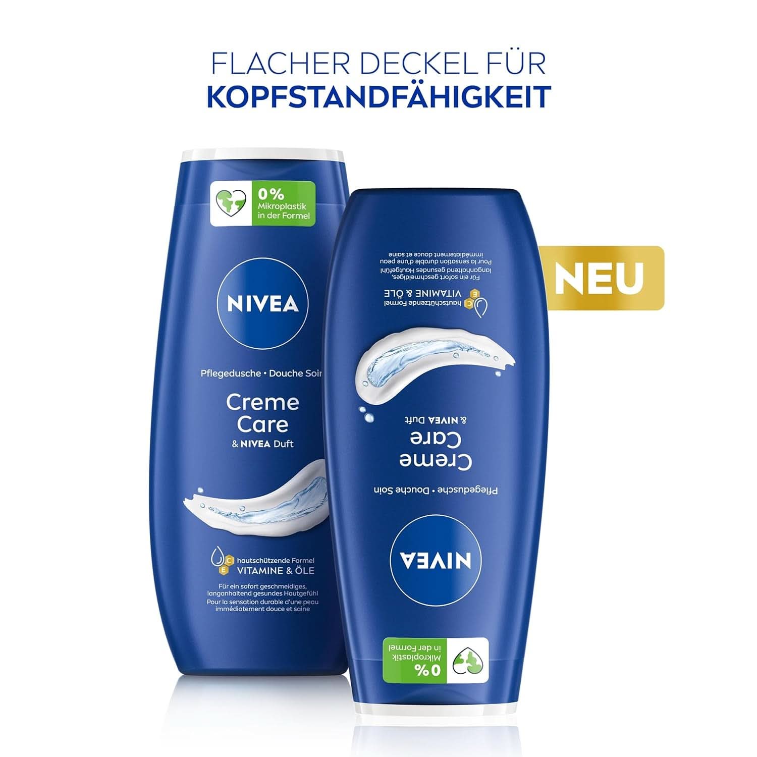 NIVEA Creme Care, sprchový gel s vitamíny a esenciálními oleji, 250 ml Sprcha a koupel Naty Shop