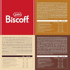 Lotus Biscoff | Pachet Variat de Biscuiți Dubli | 3 Varietăți: Cremă Biscoff, Vanilie și Aromă de Ciocolată | 5 Biscuiți Dubli per Pachet | Ingrediente de Origine Naturală | Fără Coloranți | 16 x 50g | 800g