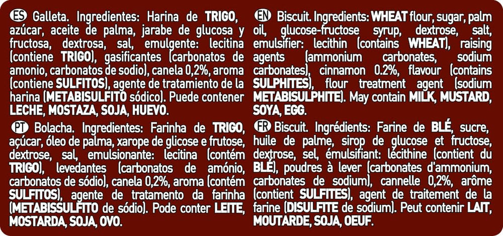 Cuétara Napolitanas cu o notă delicioasă de scorțișoară, 500 g