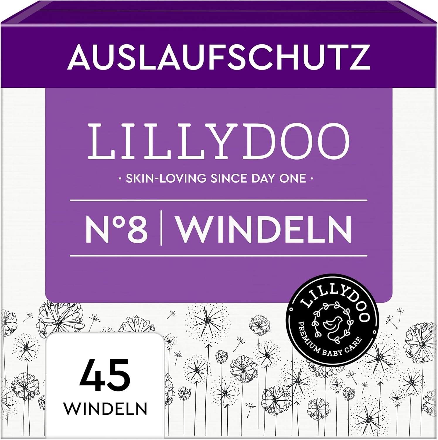 Dětské plenky LILLYDOO šetrné k pokožce – velikost 3 (6–10 kg), 29 kusů, spolehlivá ochrana proti vytečení, měkké, bez parfemace a bez mléka pro citlivou pokožku, dermatologicky testováno