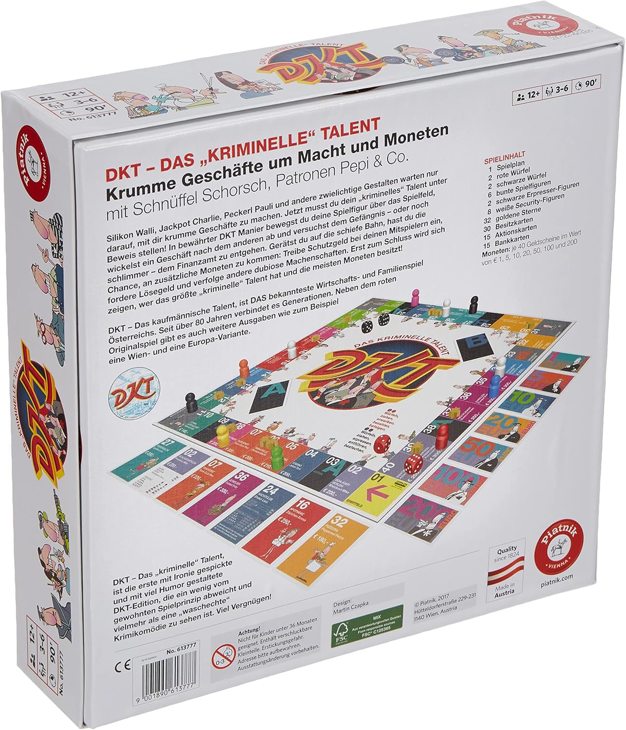 Piatnik PIA06137 6137 DKT Vražedný talent