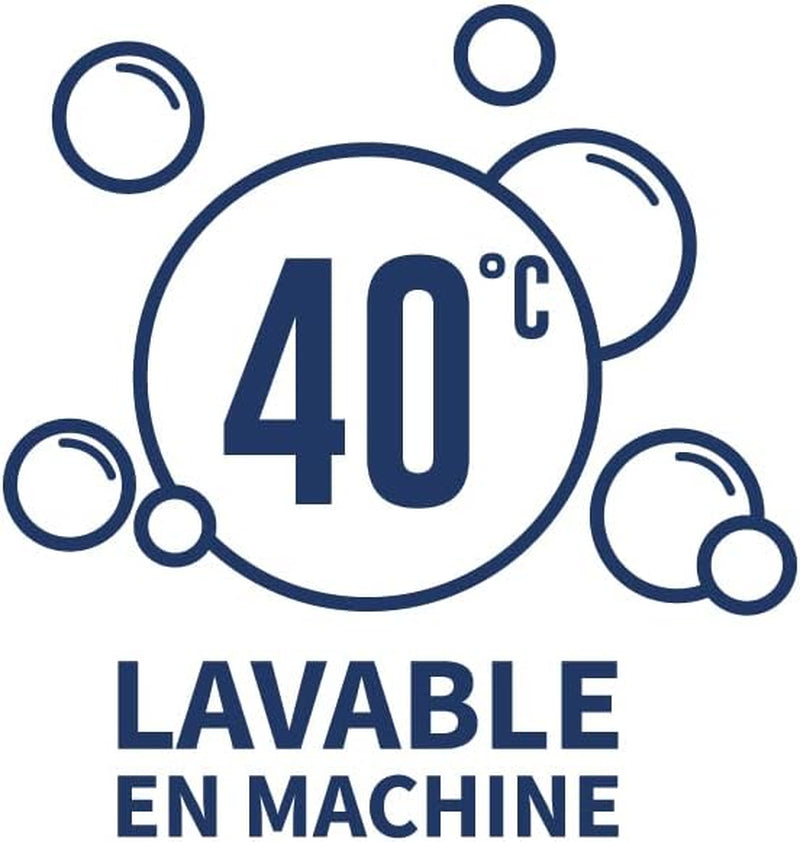 Bleu Calin Burete plat din spumă cu memorie și fibră de poliester, alb 160 X 40 cm Perne standard Naty Shop