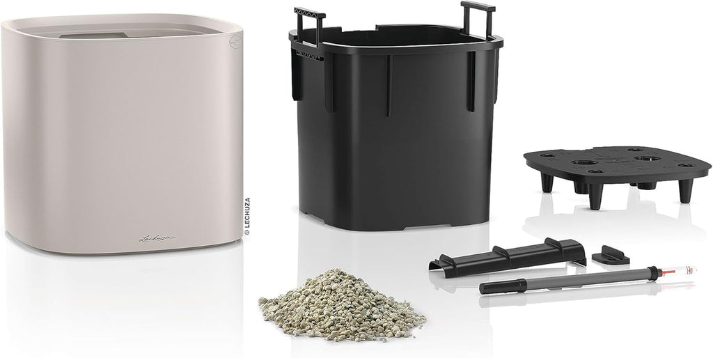 Jardinieră LECHUZA PILA Color maro nisipos 15907, 35x35x33 cm