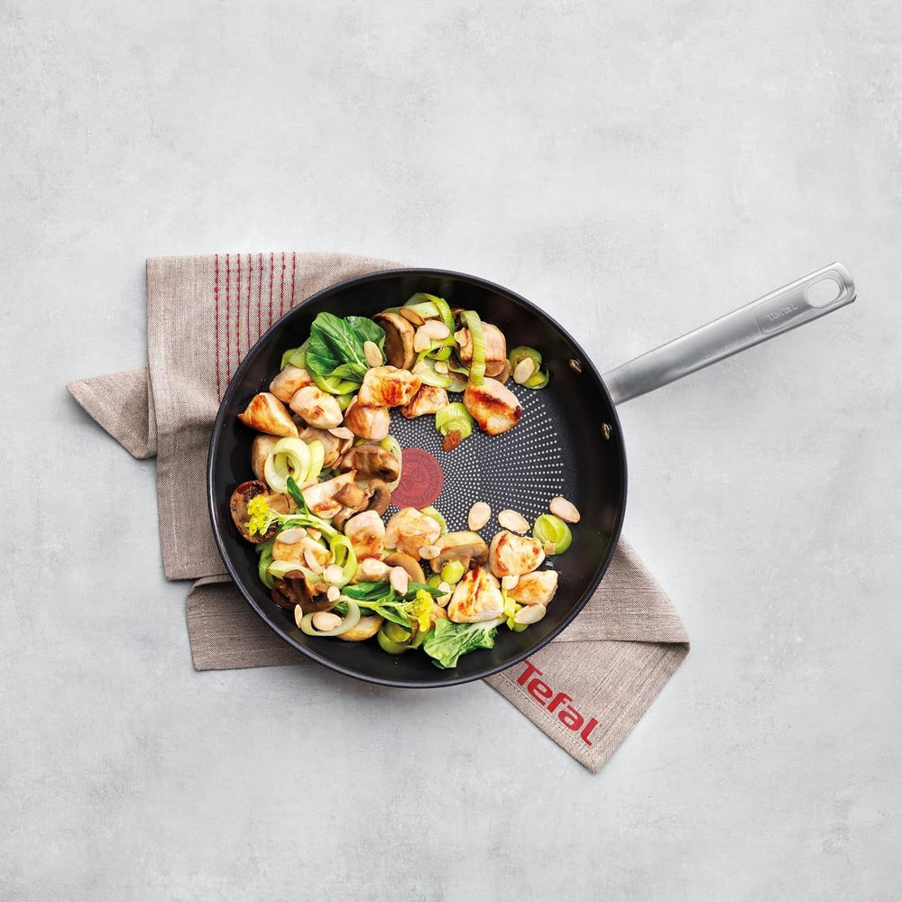 Pánev TEFAL VIRTUOSO 28 cm, Nerezová pánev, indukce Hrnce a pánve Naty Shop