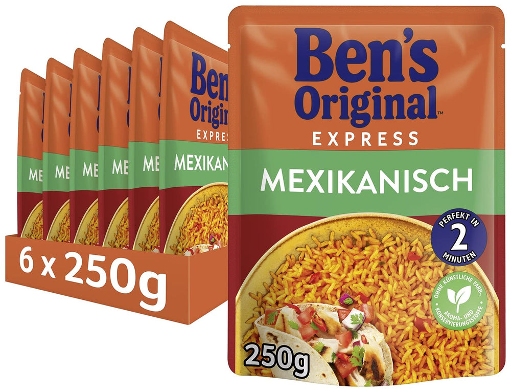BEN'S ORIGINAL™ Mexická expresní rýže 6 x 220 g