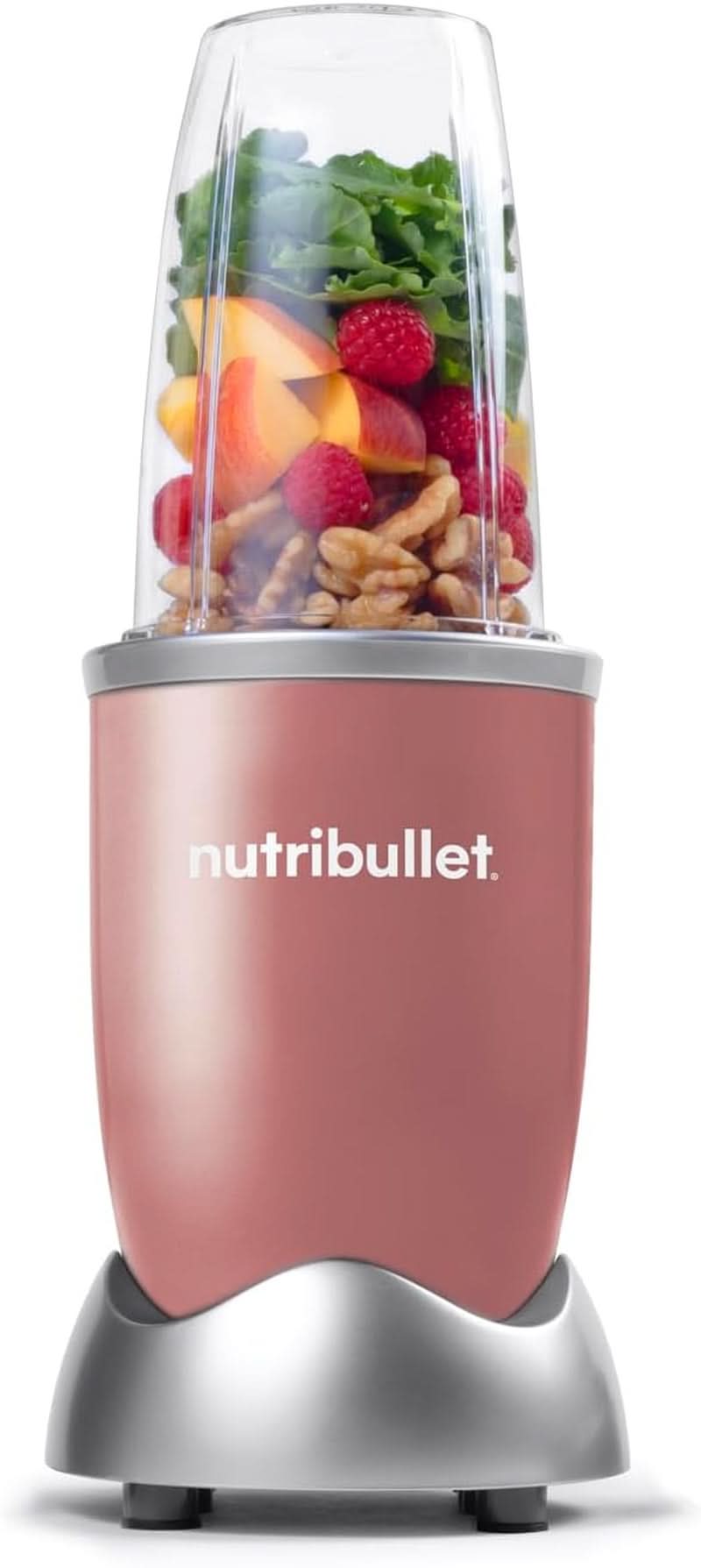 Nutribullet Pro, 900 Watt Leistung, Einfach Und Schnell in Der Anwendung, Kompakt, Leicht Zu Reinigen, Mit 700 Ml Becher, Smoothiemixer, Smoothie Maker, Elektrischer Mixer, NB904B, Schwarz Mother and Child Naty Shop Rose Gold Basispa