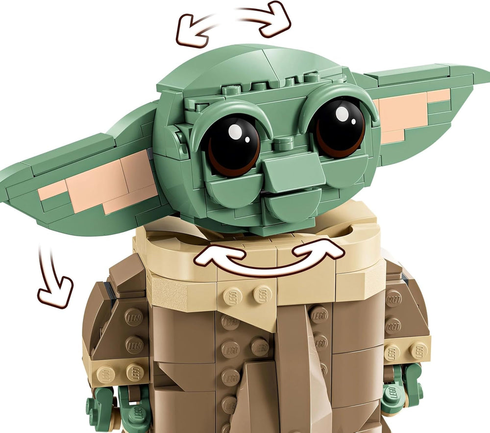 LEGO Star Wars 75403 Grogu ve své mandalorianské repulzorové kolébce - Sběratelská minifigurka - Model na sestavení, hraní a vystavení - Domácí dekorace - Dárek pro chlapce a dívky ve věku od 10 let Stavebnice Besuche den LEGO-Store