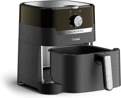 Tefal EY5018 Easy Fry & Grill Classic Air Fryer, technologie 2 v 1 (Air Fryer a Grill), XL, 4,2 litru na 6 porcí, 1550 wattů Domácí spotřebiče Naty Shop
