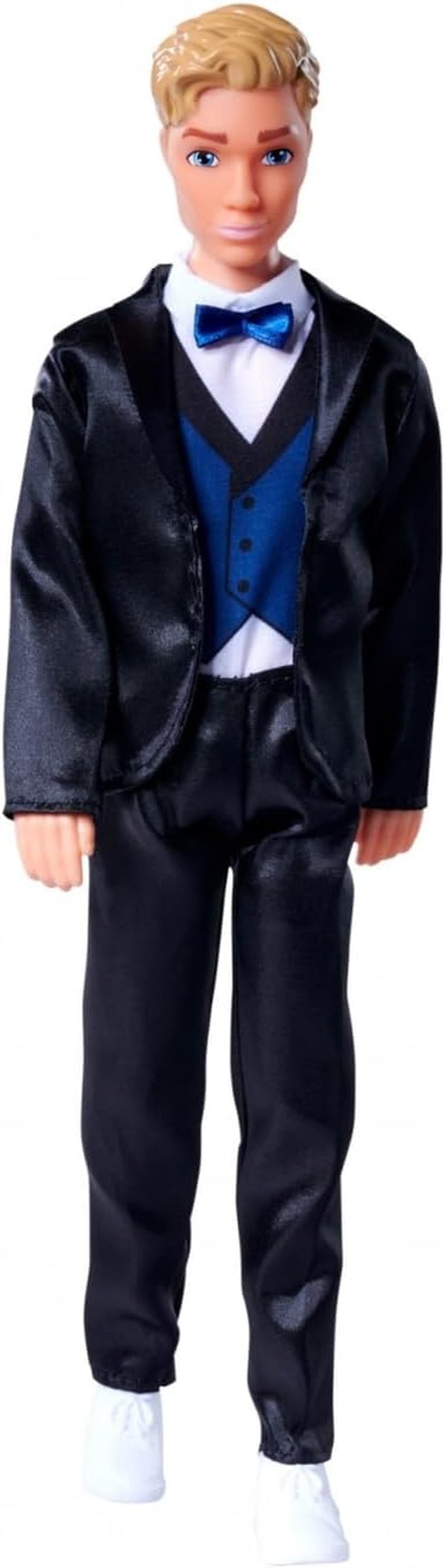 Simba 105733629 - Steffi Love Kevin Charming, păpușă purtând un costum elegant cu papion și vestă, 30 cm, vârste 3+