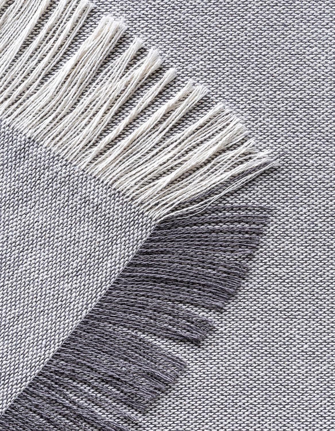 Multifunkční přehoz, přehoz, přehoz, přehoz na pohovku, Jarapas, jednobarevná (180 X 260 cm, tmavě šedá). Postele a přikrývky Besuche den Todocama-Store