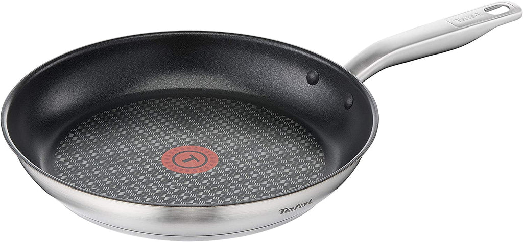 TEFAL VIRTUOSO tigaie 28 cm, Tigaie din oțel inoxidabil, inducție Oale si Tigai Naty Shop 28 Cm Cu strat antiaderent