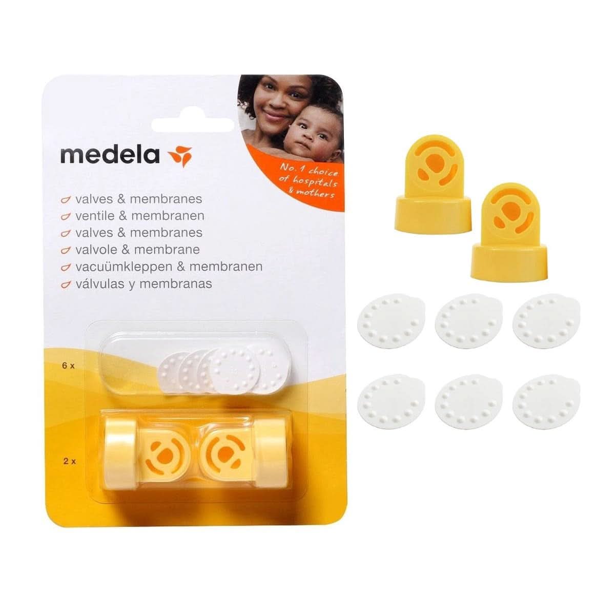 Medela 008.0293 Ventilky a savičky, vícebarevné Příslušenství Potraviny a kojení Bebe Naty Shop
