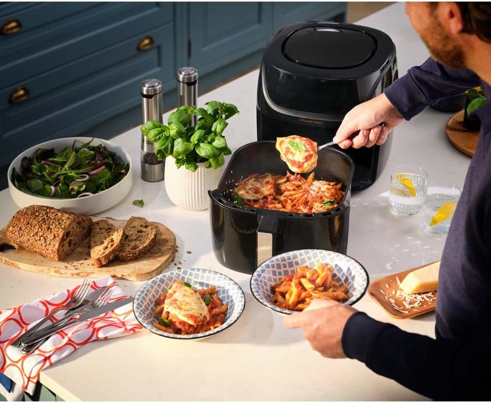 Russell Hobbs Air Fryer L 4L Rapid Airfryer, 7 funkcí vaření, 10 programů Domácí spotřebiče Naty Shop