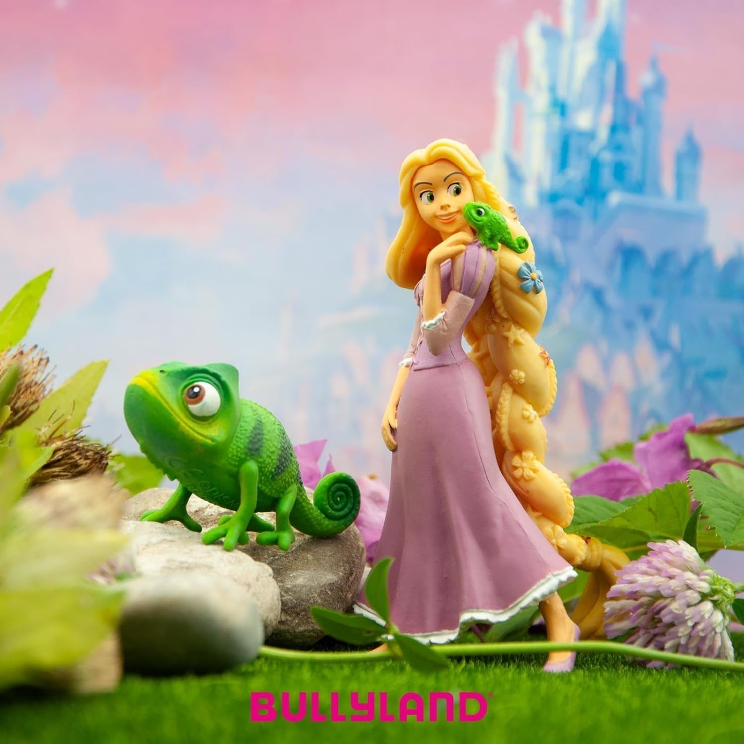 Bullyland 12422 - Figurka chameleona Pascala od Walt Disney Rapunzel "Newly Reconfigured", cca. 6 cm, věrné do detailů, ideální jako malý dárek pro děti od 3 let Akční figurky Naty Shop
