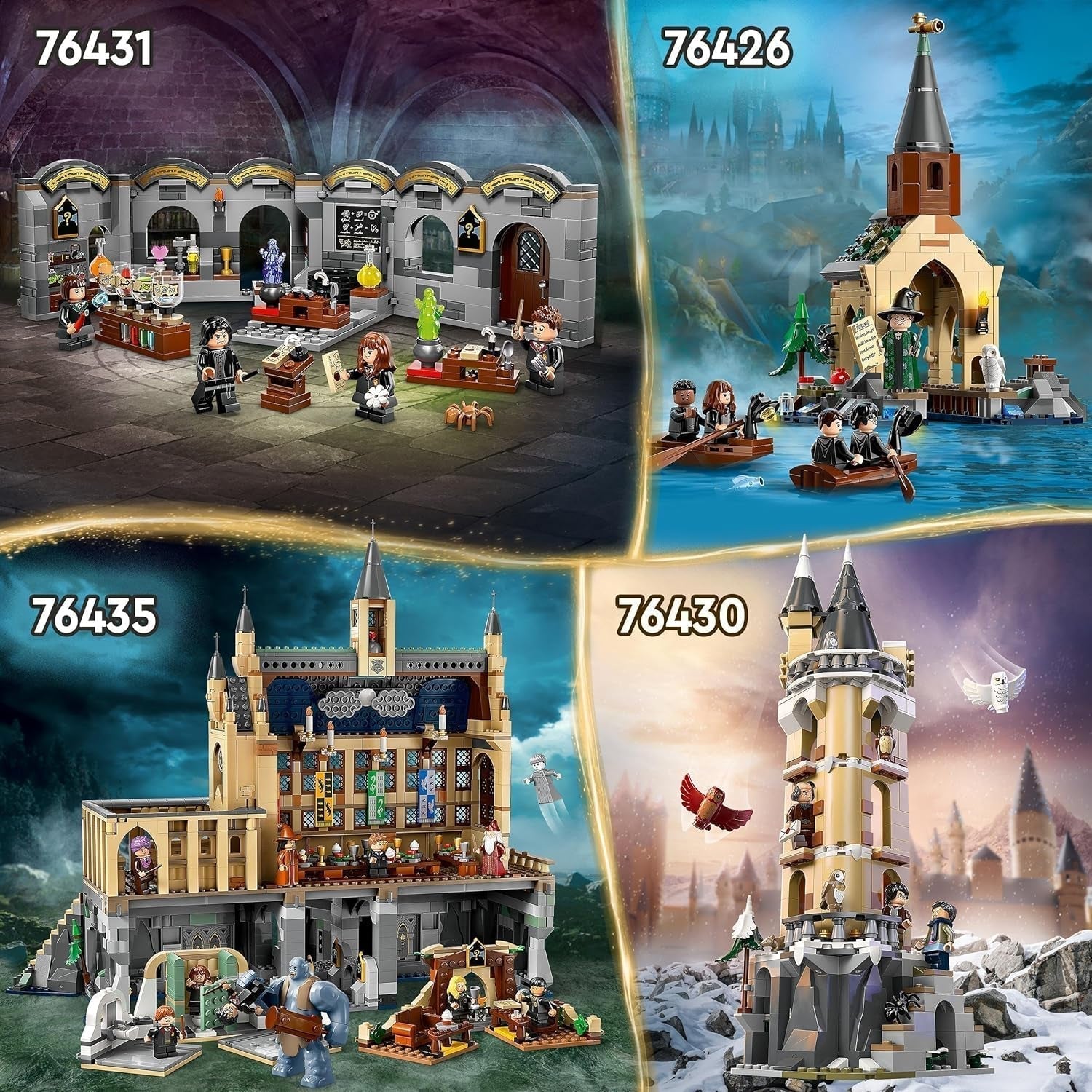 LEGO Harry Potter Aragog v Zakázaném lese, Hrací sada Spider Fantasy, Mýtické stvoření, 2 minifigurky, Kouzelný dárek pro chlapce, dívky a fanoušky Věk 7+ 76434 Stavebnice Besuche den LEGO-Store