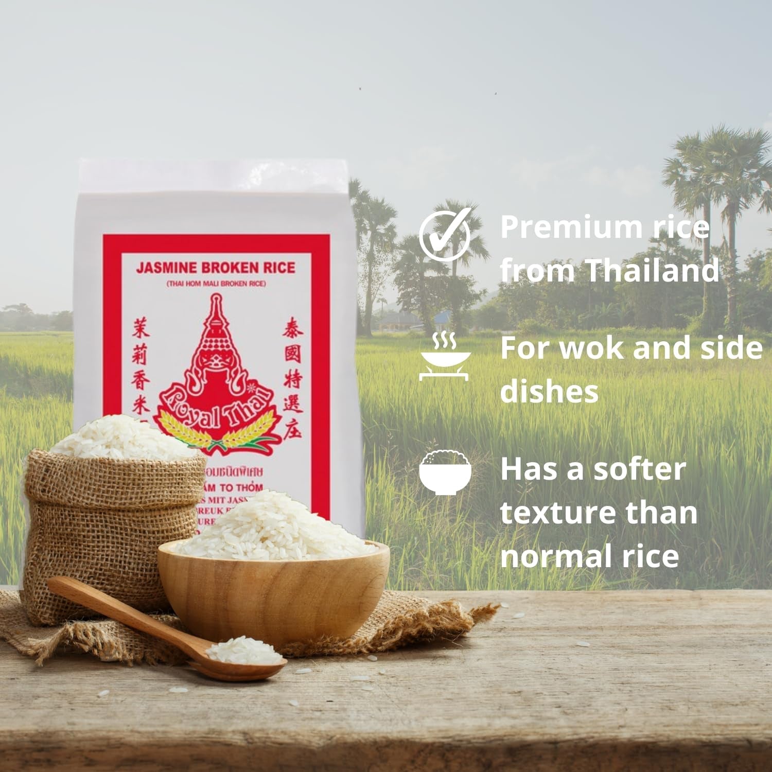 OREZ ROYAL THAI - Orez Jasmine rupt - 1 x 20 kg