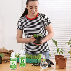 kousky hydroponického rostlinného hnojiva, hydroponické rostlinné živiny, hydroponické hnojivo, hydroponický rostlinný živný roztok, hydroponická hnojiva A a B