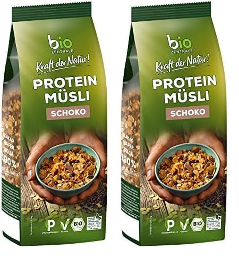 Biozentrale čisté proteinové müsli - 375g - Bio s medem - Jako snídaňové cereálie nebo jako svačina