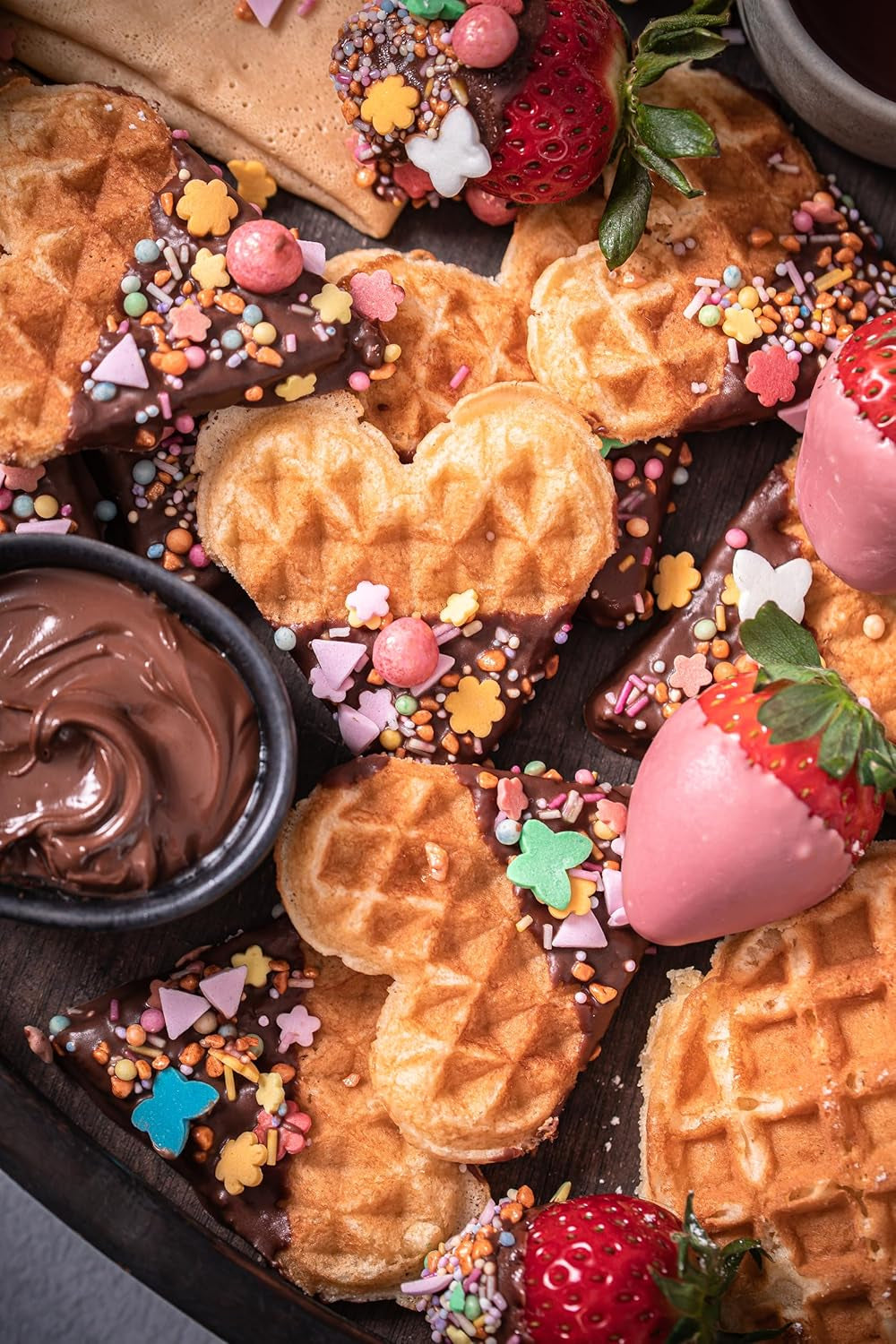 RUF Waffel-Mix, Großpackung, Grundmischung Zur Herstellung Von Waffeln Im Waffeleisen, Für Großküchen, Kantinen, Hotels Und Restaurants, 1 X 2500G Směs na pečení a vaření Naty Shop