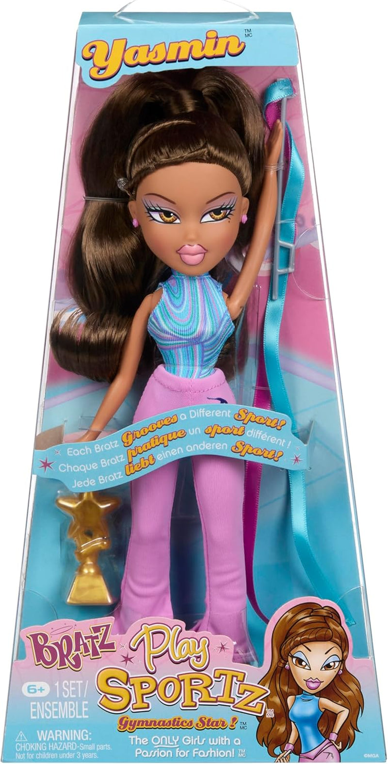Bratz Play Sportz Cloe (tenis) – Modepuppe s příslušenstvím