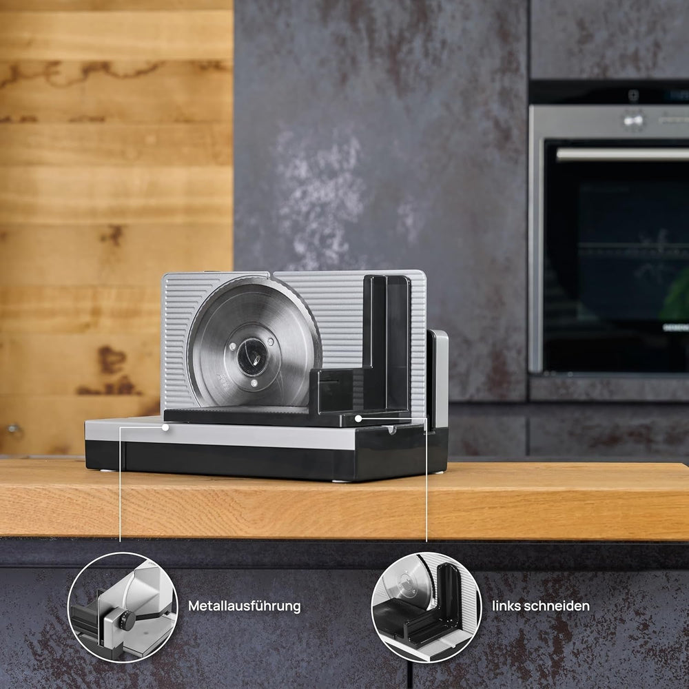 Elektrický multifunkční kráječ Ritter E 18 pro leváky Made in Germany Drtiče a kráječe Naty Shop