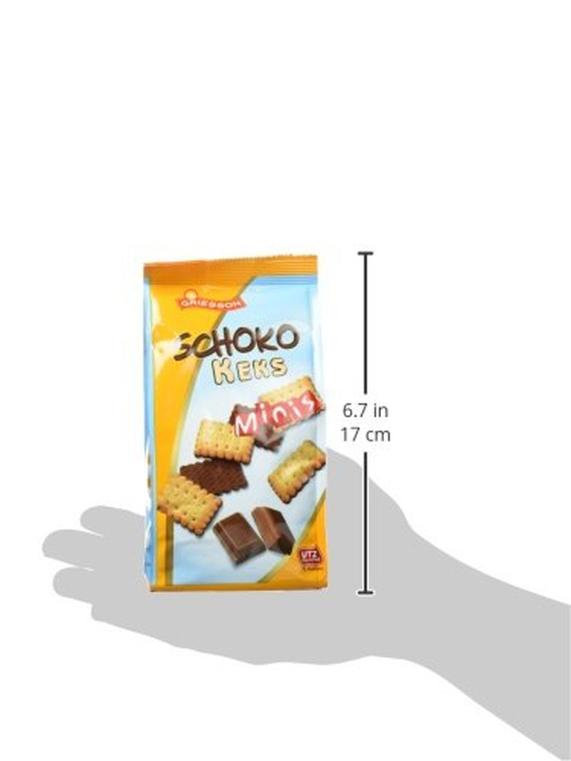 Biscuiți mini cu ciocolată Griesson, pachet de 12 (12 pungi x 125 g)