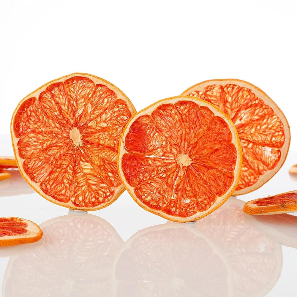 Felii de grapefruit uscate premium 100 g, grapefruit deshidratat, 100% natural, fără aditivi și fără zahăr adăugat. Produse deshidratate Naty Shop