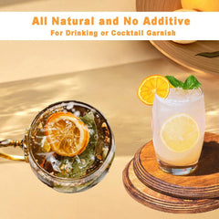 Felii de portocale uscate, 250g Felii de portocale naturale Decorațiuni uscate, felii de portocale deshidratate pentru decorațiuni de Crăciun, coroană de Advent, săpun, felii de fructe Produse deshidratate Naty Shop